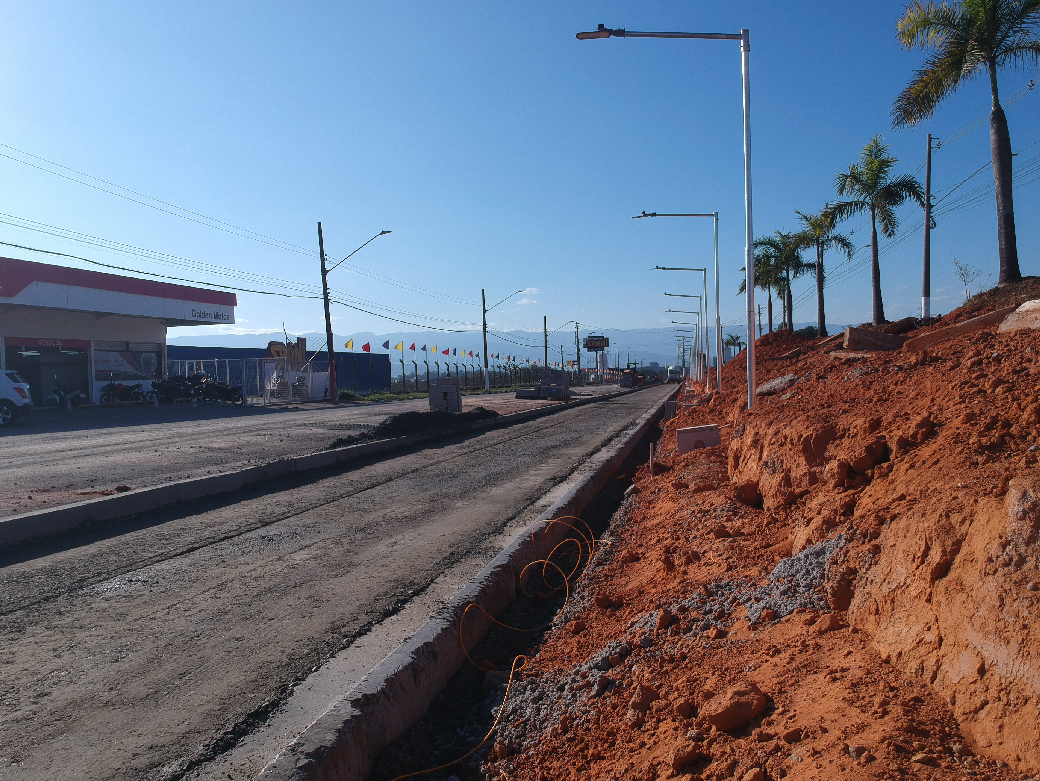 Ciclovia Avenida Nossa Senhora do Bom Sucesso Detalhe